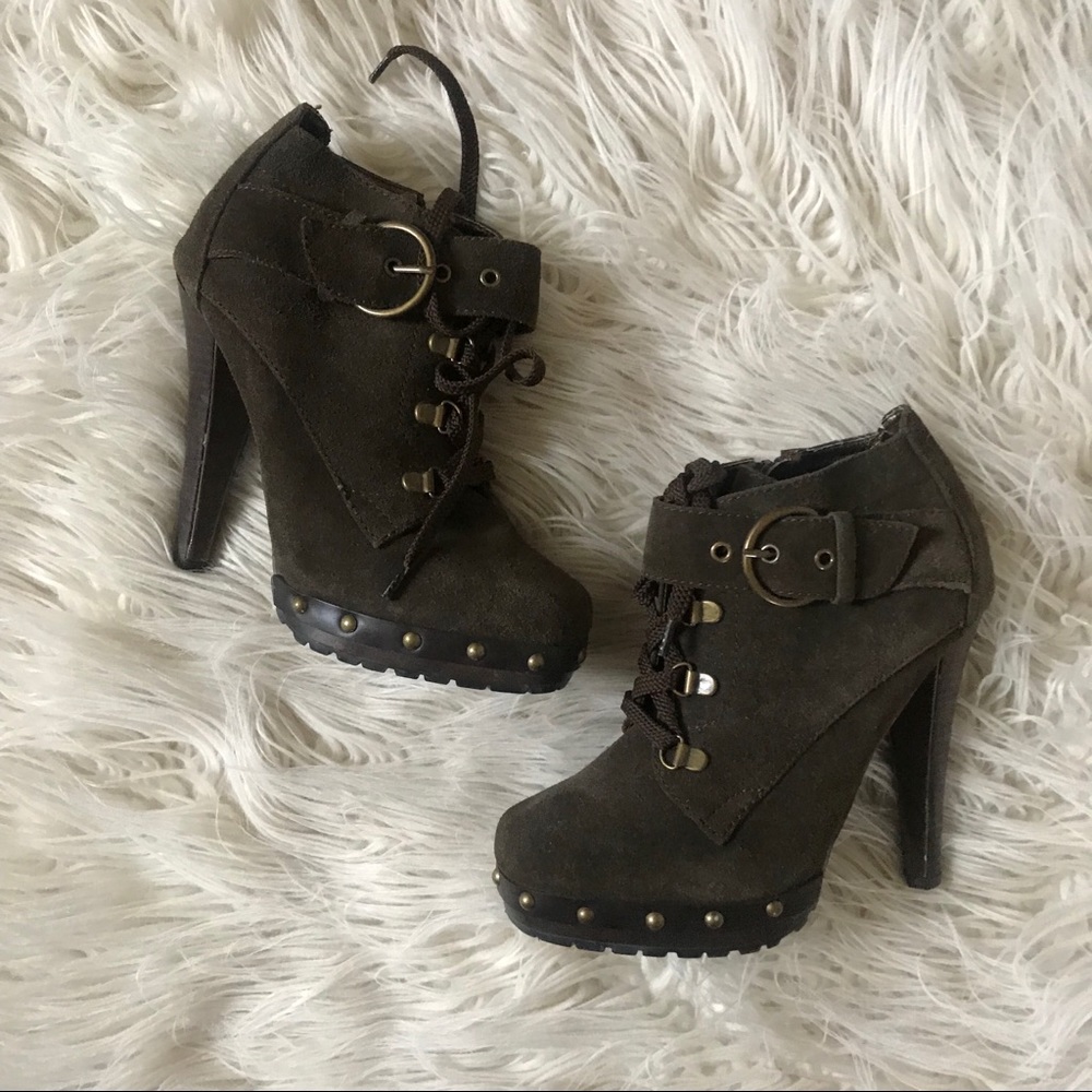 Colin Stuart Lace Up Boots